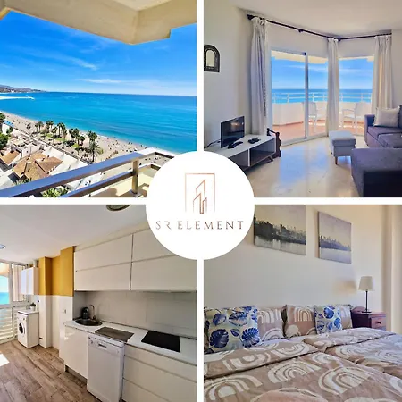 Sr Malagueta Beach Front Wonderful Sea View Malaga Exterior photo